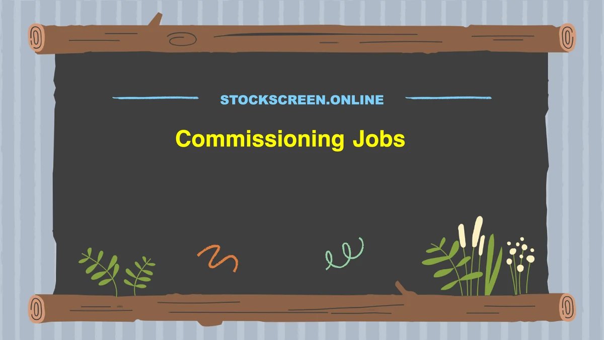 Commissioning Jobs