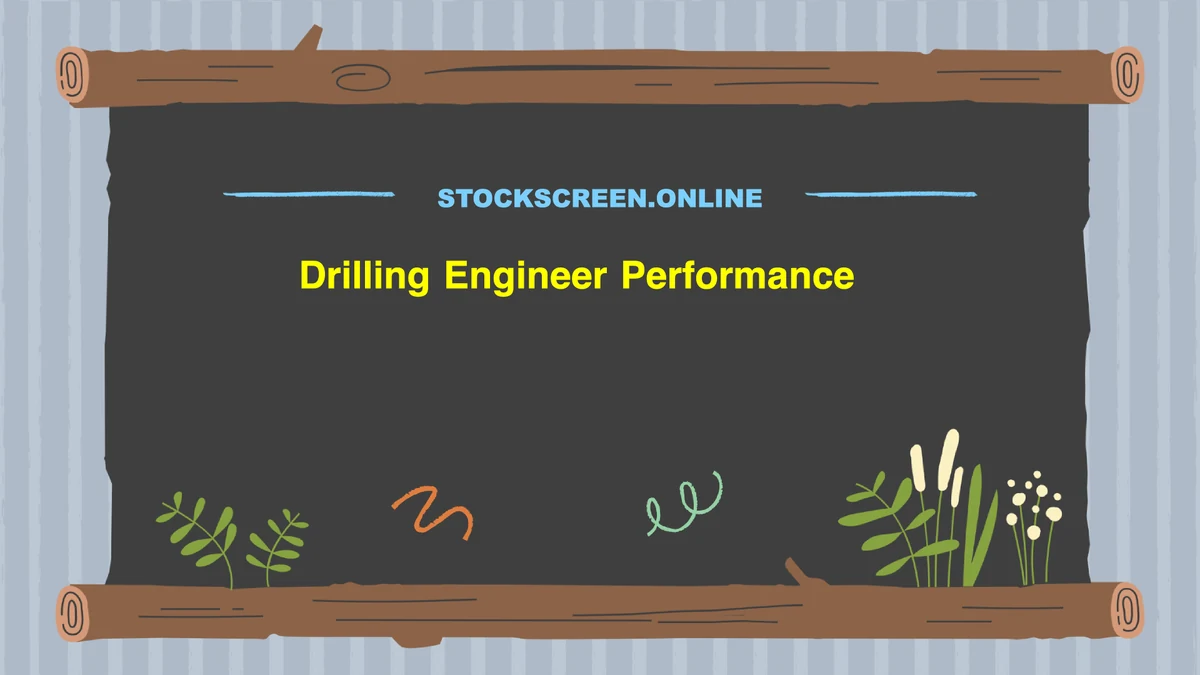 Drilling Engineer Performance
