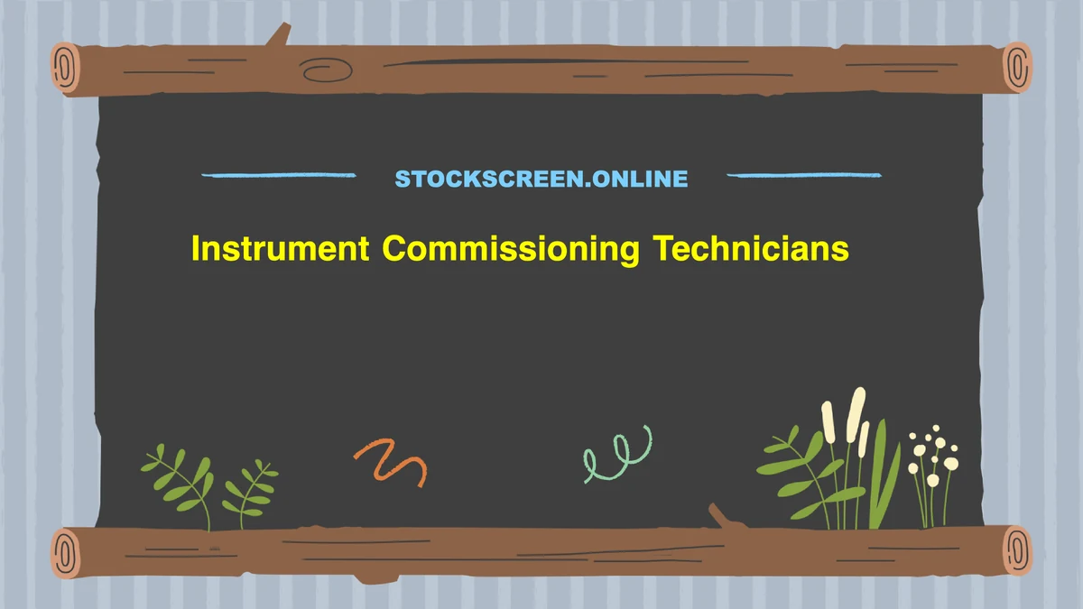 Instrument Commissioning Technicians