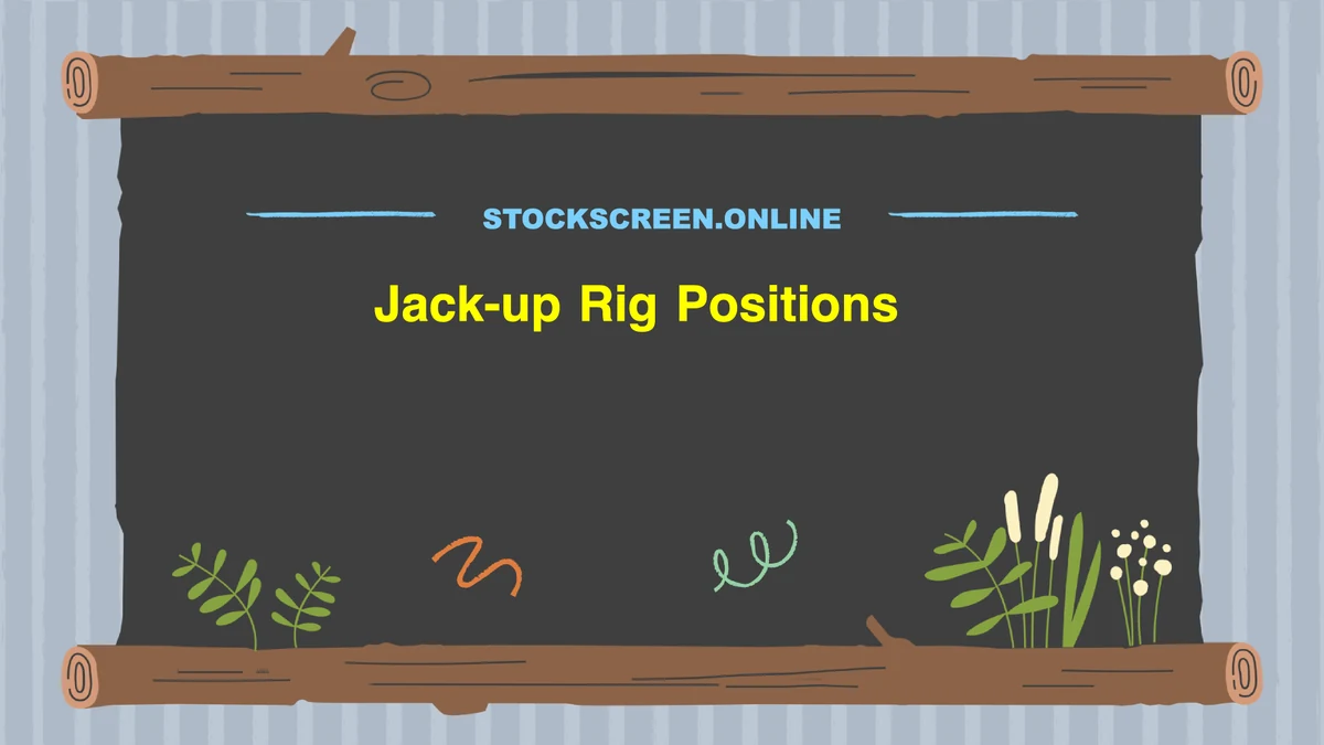 Jack-up Rig Positions