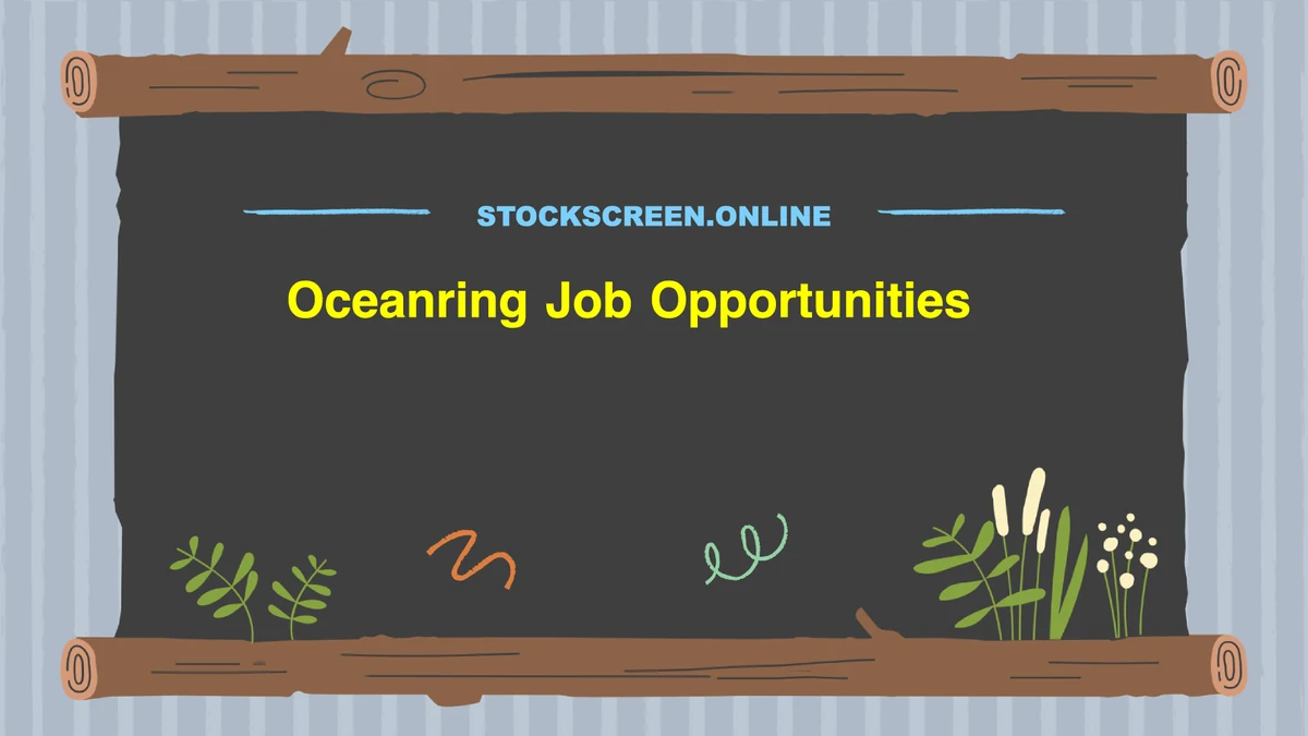 Oceanring Job Opportunities