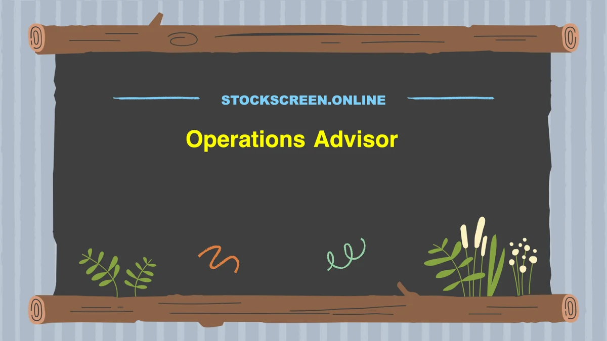 Operations Advisor