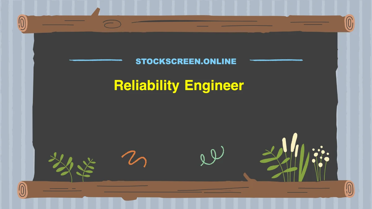 Reliability Engineer